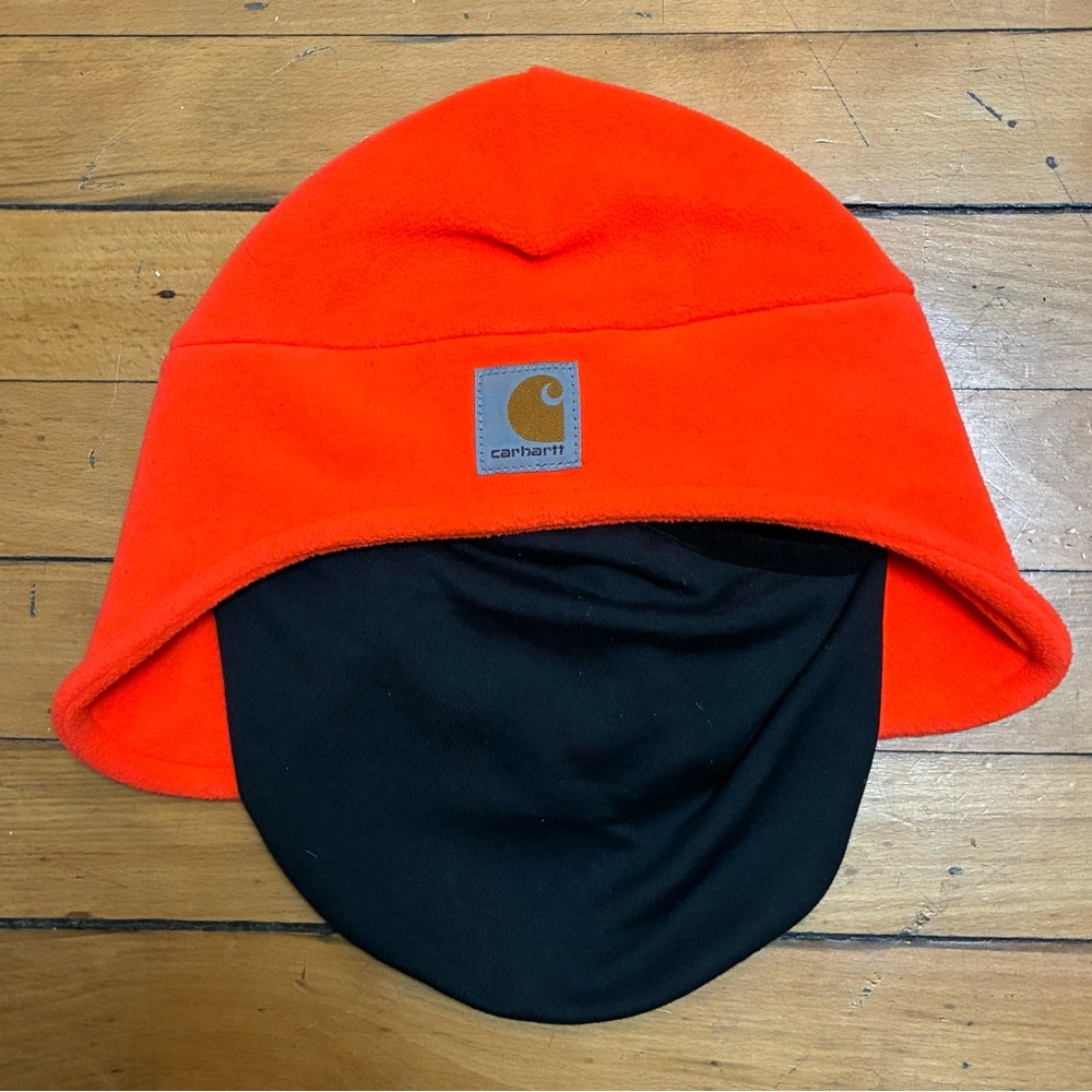 Carhartt Bright Orange Fleece Hat